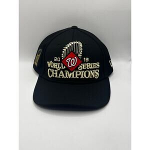 2019 Washington Nationals Ws Champions Clubhouse Hat New Era 39THIRTY Stretch